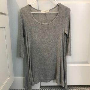 Urban Outfitters Grey Tunic Shirt Size XS